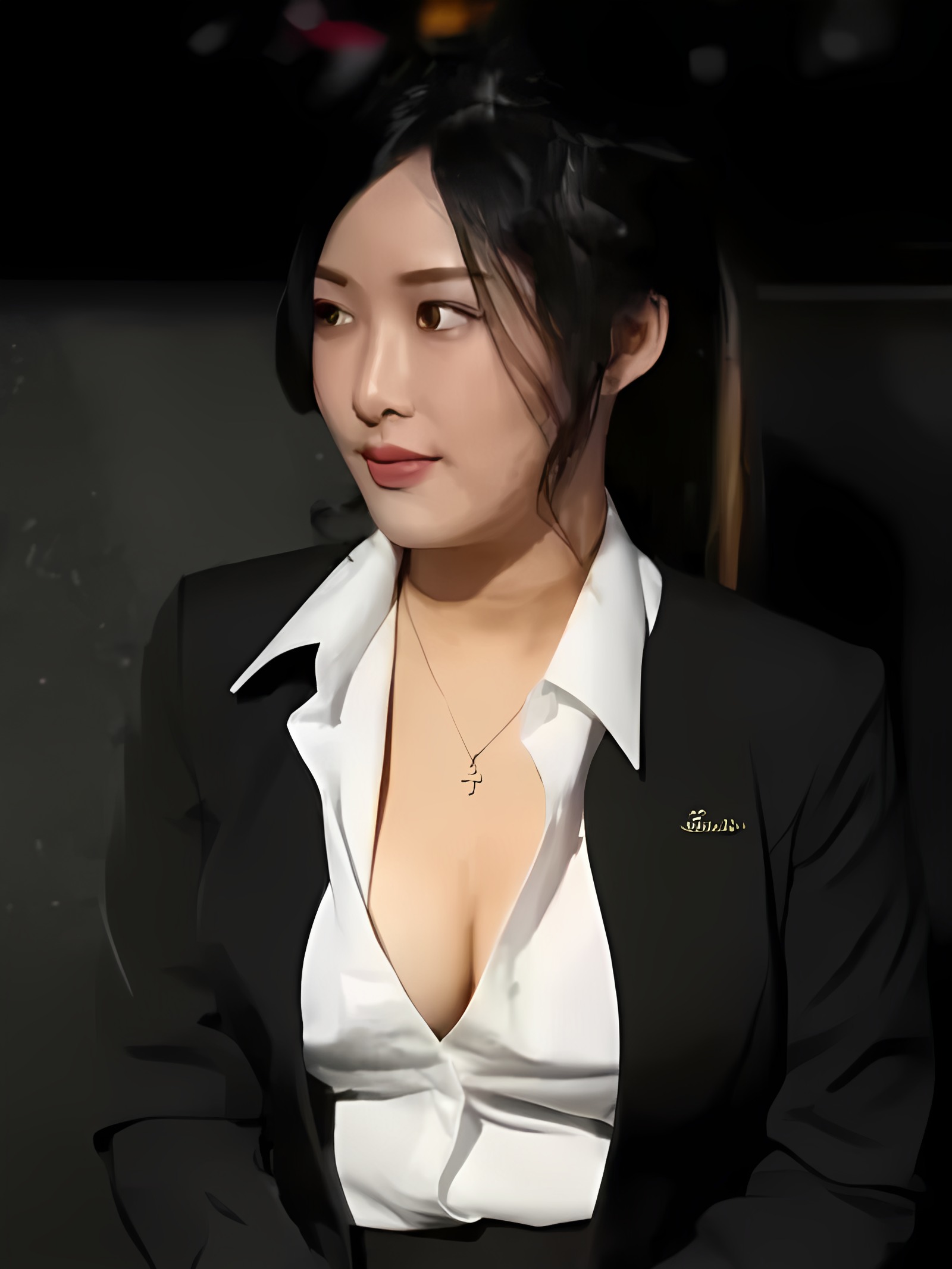 佩妮与她的办公室员工为庆祝夜游最终上床